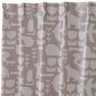 遮光1級カーテン(RD146 ベージュ 100X110X2) 3枚目画像