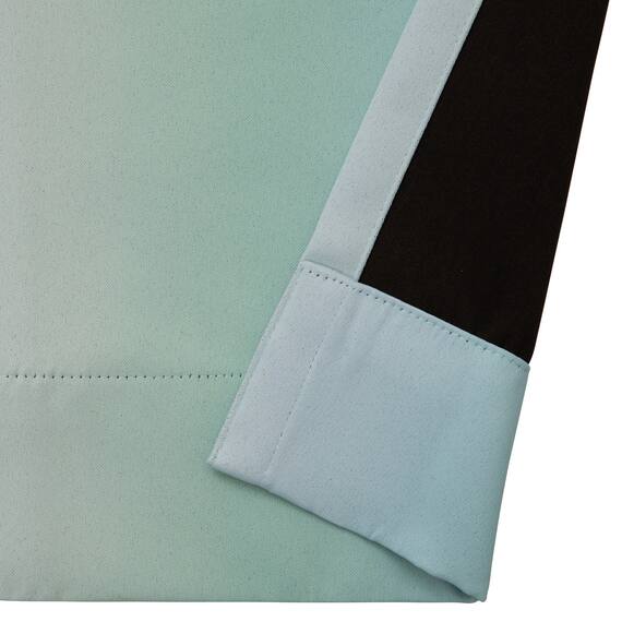 遮光1級グラデーションカーテン(RD144 オーロラブルー 100X110X2) 4枚目画像