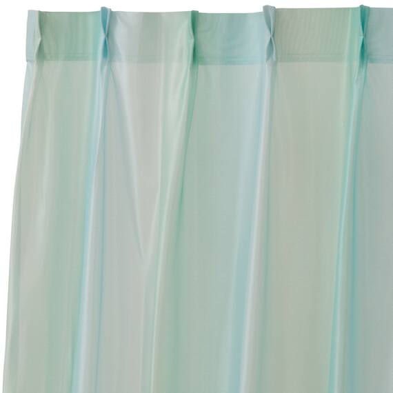 グラデーションレースカーテン(RL239 オーロラブルー 100X108X2) 3枚目画像