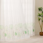 遮像・UVカット・遮熱・保温 182サイズ 北欧風キッズレースカーテン (NTW10630 100X133X2) 1枚目画像