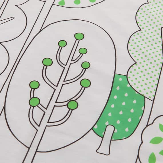 遮像・UVカット・遮熱・保温 182サイズ 北欧風キッズレースカーテン (NTW10630 100X133X2) 4枚目画像