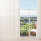 心躍る・北欧風のきらめく刺繍レースカーテン 273サイズ Fish (NTW4235 100X68X2) 2枚目画像