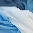 グラデーションレースカーテン(RL240 ブルー 100X108X2) 3枚目画像