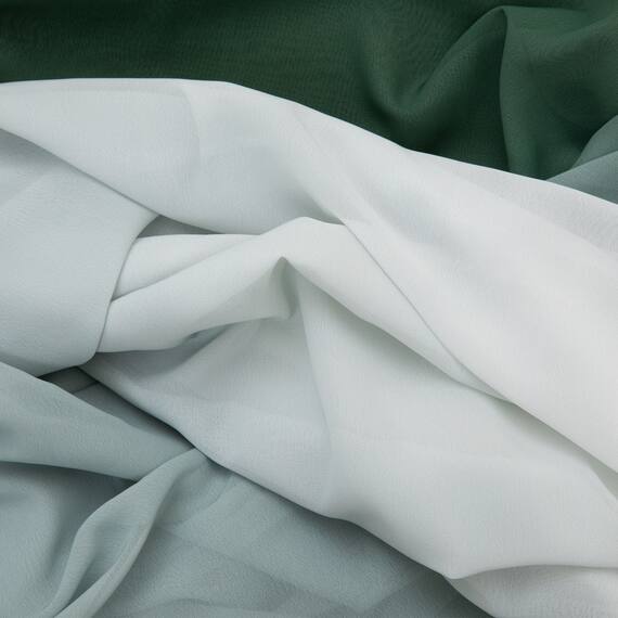 グラデーションレースカーテン(RL240 グリーン 100X108X2) 3枚目画像