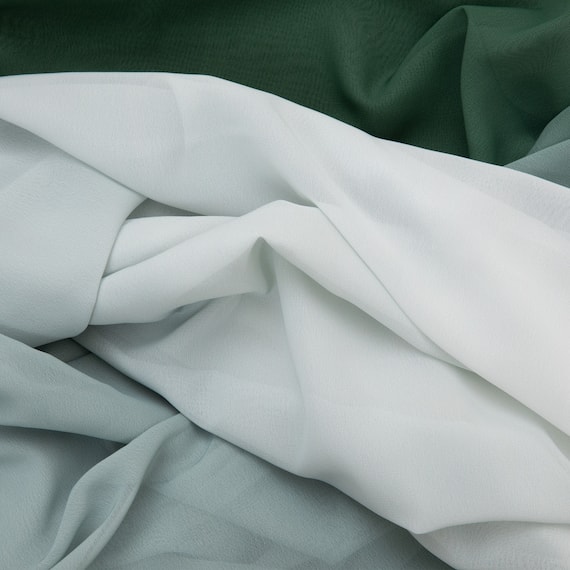 グラデーションレースカーテン(RL240 グリーン 100X108X2) 3枚目画像