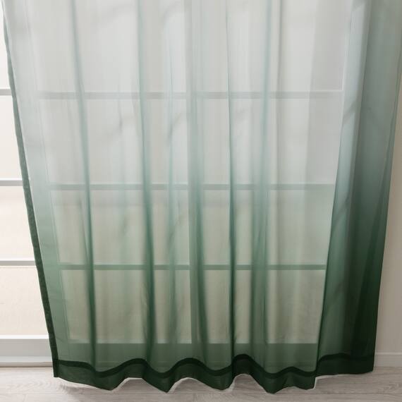グラデーションレースカーテン(RL240 グリーン 100X108X2) 9枚目画像