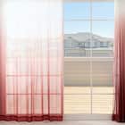 グラデーションレースカーテン(RL240 ローズ 100X108X2) 2枚目画像