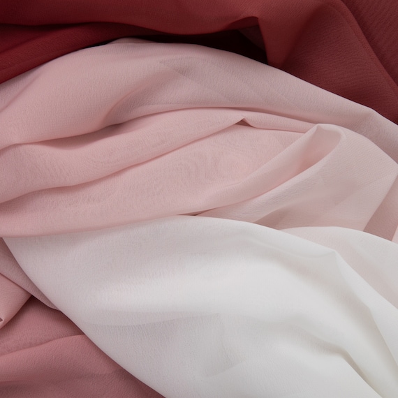 グラデーションレースカーテン(RL240 ローズ 100X108X2) 3枚目画像