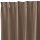 遮光2級・遮熱カーテン(RD210 ブラウン 100X110X2) 3枚目画像