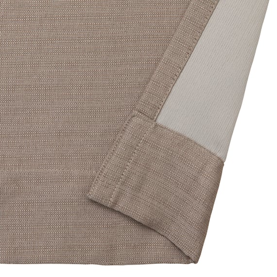 遮光2級・遮熱カーテン(RD210 ブラウン 100X110X2) 4枚目画像