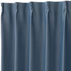 遮光2級・遮熱カーテン(RD210 ブルー 100X110X2) 3枚目画像