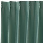 遮光2級・遮熱カーテン(RD210 グリーン 100X110X2) 3枚目画像