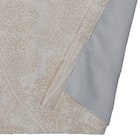 裏地付き遮光2級・遮熱ジャカードカーテン(PK274 ベージュ 100X110X2) 4枚目画像