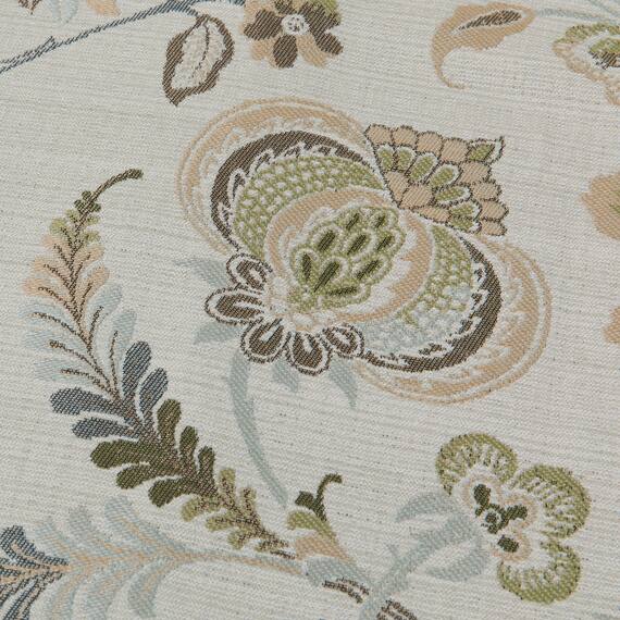 裏地付き遮光1級・遮熱ジャカードカーテン(PK278 グリーン 100X110X2) 2枚目画像