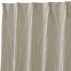 裏地付き遮光2級・遮熱ジャカードカーテン(PK280 ベージュ 100X110X2) 3枚目画像