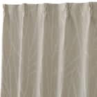 裏地付き遮光2級・遮熱ジャカードカーテン(PK280 ベージュ 100X110X2) 3枚目画像