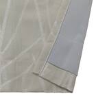 裏地付き遮光2級・遮熱ジャカードカーテン(PK280 ベージュ 100X110X2) 4枚目画像