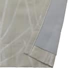 裏地付き遮光2級・遮熱ジャカードカーテン(PK280 ベージュ 100X110X2) 4枚目画像