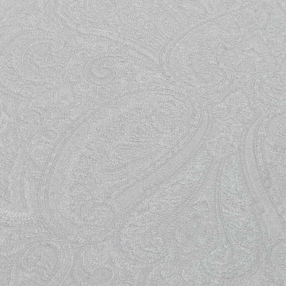 裏地付き遮光2級・遮熱ジャカードカーテン(RK281 ホワイト 100X110X2) 2枚目画像