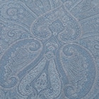 裏地付き遮光1級・遮熱ジャカードカーテン(RK281 ブルー 100X110X2) 2枚目画像