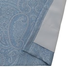 裏地付き遮光1級・遮熱ジャカードカーテン(RK281 ブルー 100X110X2) 4枚目画像