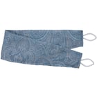 裏地付き遮光1級・遮熱ジャカードカーテン(RK281 ブルー 100X110X2) 5枚目画像