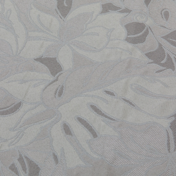 裏地付き遮光2級・遮熱ジャカードカーテン(PK283 ベージュ 100X110X2) 2枚目画像