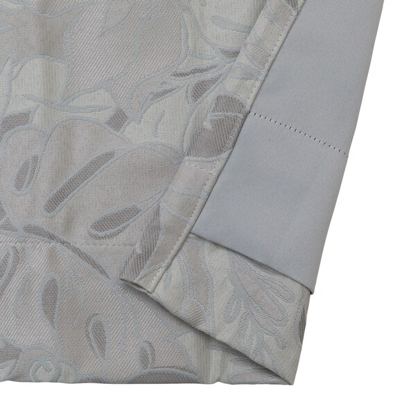 裏地付き遮光2級・遮熱ジャカードカーテン(PK283 ベージュ 100X110X2) 4枚目画像