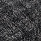 裏地付き遮光1級・遮熱ジャカードカーテン(PK285 ブラック 100X110X2) 2枚目画像