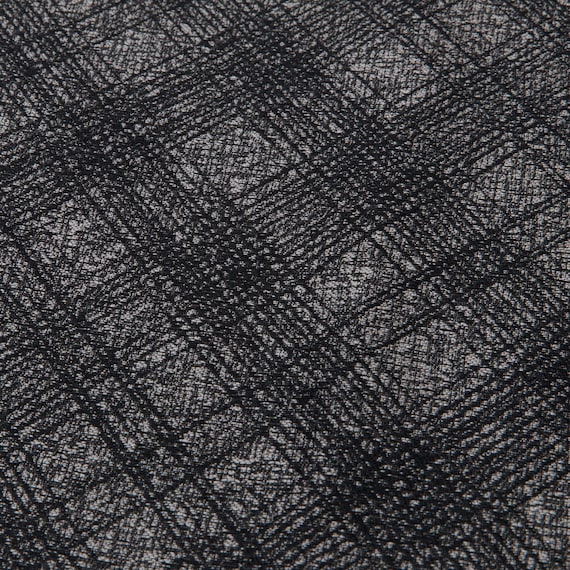 裏地付き遮光1級・遮熱ジャカードカーテン(PK285 ブラック 100X110X2) 2枚目画像