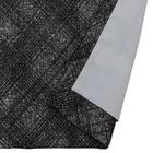 裏地付き遮光1級・遮熱ジャカードカーテン(PK285 ブラック 100X110X2) 4枚目画像