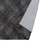 裏地付き遮光1級・遮熱ジャカードカーテン(PK285 ブラック 100X110X2) 4枚目画像