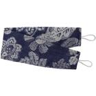 裏地付き遮光1級・遮熱ジャカードカーテン(PK286 ネイビー 100X110X2) 5枚目画像