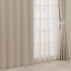 遮光2級・遮熱ジャカードカーテン(PK288 ベージュ 100X110X2) 1枚目画像