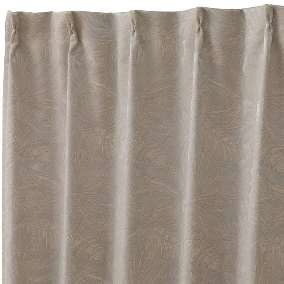 裏地付き遮光2級・遮熱ジャカードカーテン(PK290 100X110X2) 3枚目画像