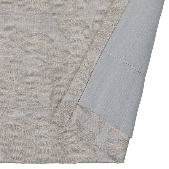 裏地付き遮光2級・遮熱ジャカードカーテン(PK290 100X110X2) 4枚目画像