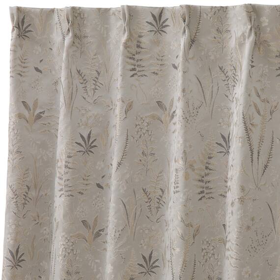 裏地付き遮光2級・遮熱ジャカードカーテン(PK294 100X110X2) 3枚目画像