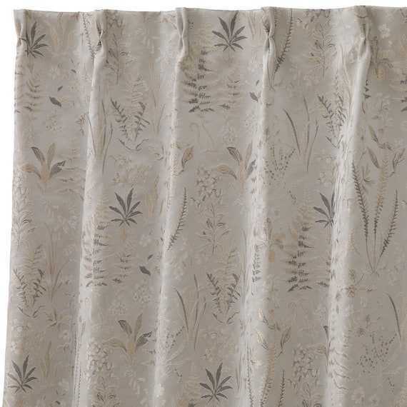 裏地付き遮光2級・遮熱ジャカードカーテン(PK294 100X110X2) 3枚目画像