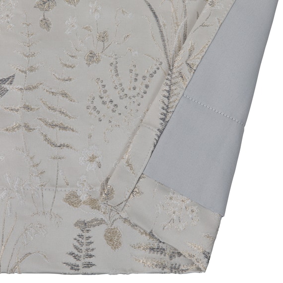 裏地付き遮光2級・遮熱ジャカードカーテン(PK294 100X110X2) 4枚目画像