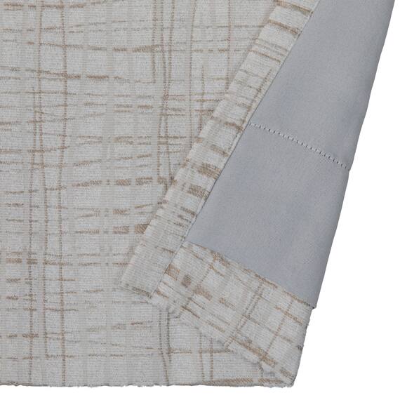 裏地付き遮光2級・遮熱ジャカードカーテン(PK295 100X110X2) 4枚目画像