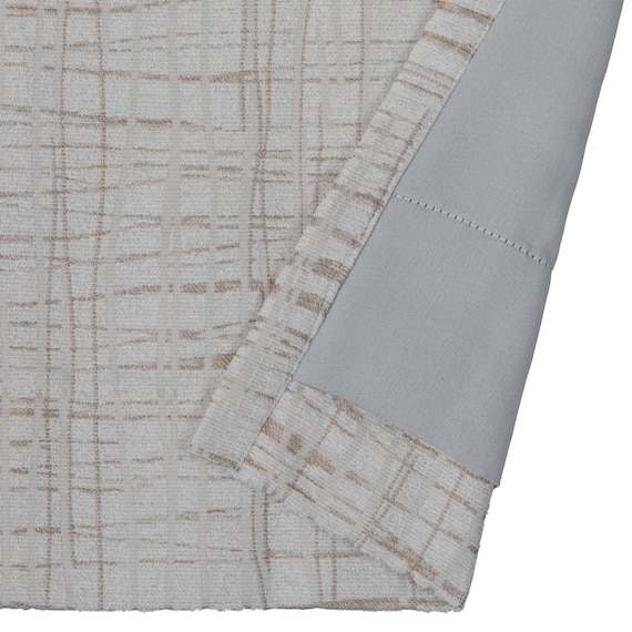 裏地付き遮光2級・遮熱ジャカードカーテン(PK295 100X110X2) 4枚目画像