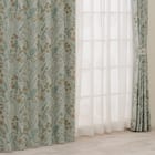 裏地付き遮光1級・遮熱ジャカードカーテン(PK296 100X110X2) 1枚目画像