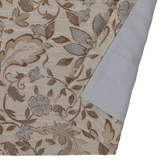 裏地付き遮光1級・遮熱ジャカードカーテン(PK297 100X110X2) 4枚目画像