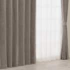 裏地付き遮光1級・遮熱カーテン(RD154 グレー 100X110X2) 1枚目画像