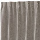 裏地付き遮光1級・遮熱カーテン(RD154 グレー 100X110X2) 3枚目画像