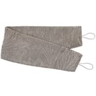 裏地付き遮光1級・遮熱カーテン(RD154 グレー 100X110X2) 5枚目画像