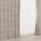 裏地付き遮光2級・遮熱ジャカードカーテン(PK300 ローズ 100X110X2) 1枚目画像