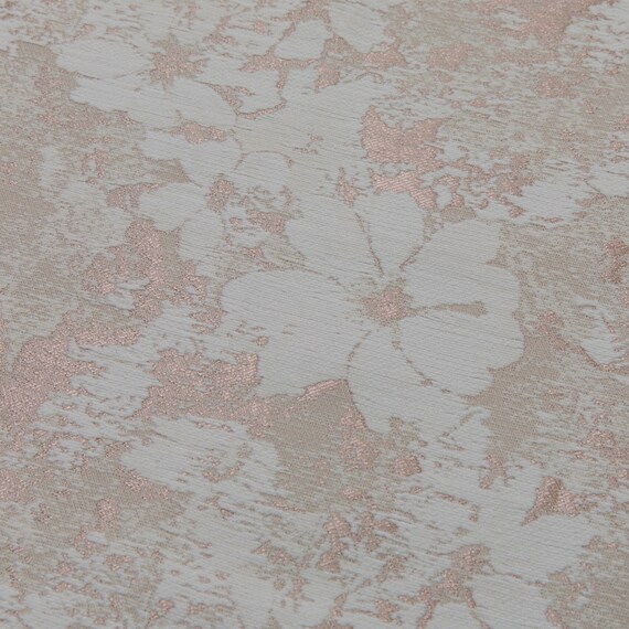 裏地付き遮光2級・遮熱ジャカードカーテン(PK300 ローズ 100X110X2) 2枚目画像