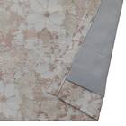 裏地付き遮光2級・遮熱ジャカードカーテン(PK300 ローズ 100X110X2) 4枚目画像