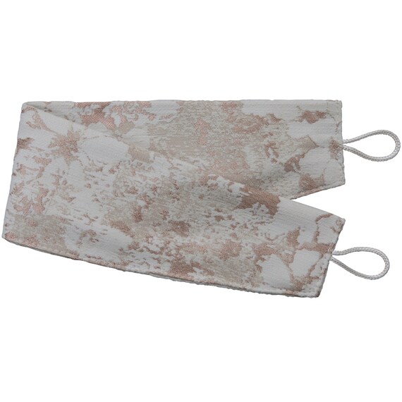 裏地付き遮光2級・遮熱ジャカードカーテン(PK300 ローズ 100X110X2) 5枚目画像